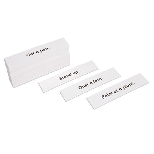 Nienhuis Montessori Csm, Simple Commands Set 2