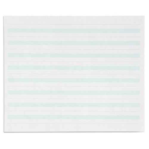 Nienhuis Montessori Csm, Writing Paper Green Lined 7 X 8.5