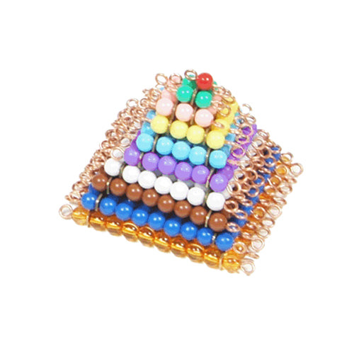 Montessori Coloured Bead Squares 1-5