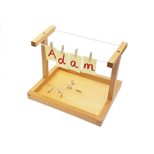 Montessori Mini Clothes Line Activity – Absorbent Minds Montessori