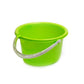 Montessori Wide Green Plastic Bucket