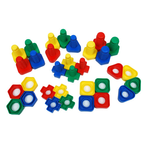 Montessori Plastic Nuts and Bolts Pack