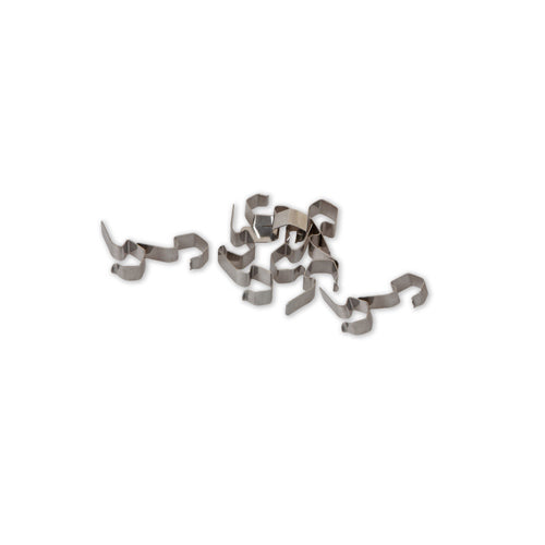 Montessori 12 Weck Jar Stainless Steel Clips / Clamps - suitable for 6 jars