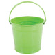 Child's Green Metal Bucket
