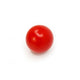 Red wooden ball