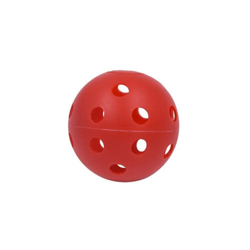 Object Permanence Perforated Ball - red