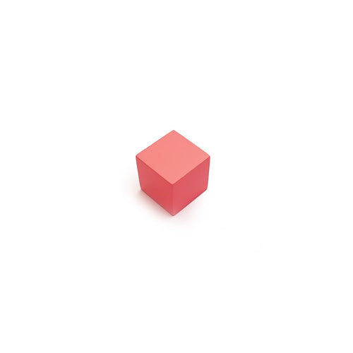 Montessori 2cm Pink Tower Cube