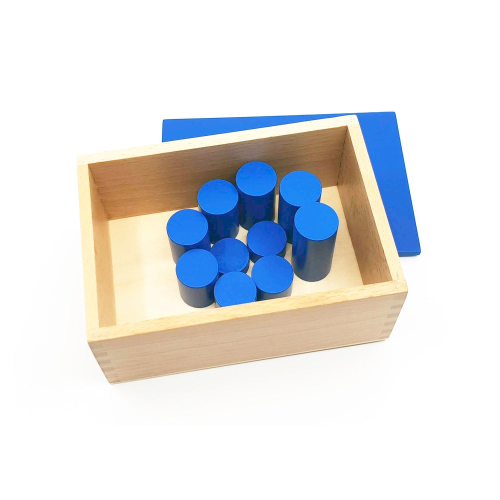 Blue Knobless Cylinders