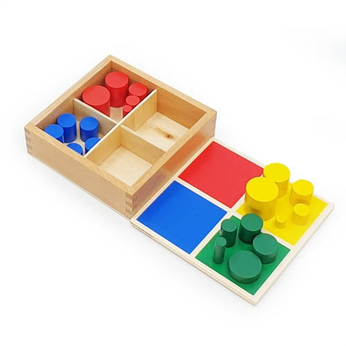 Montessori Mini Knobless Cylinders