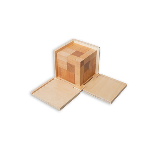 Montessori Natural Trinomial Cube