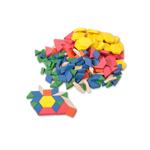 Montessori Tessellating Shapes – Absorbent Minds Montessori