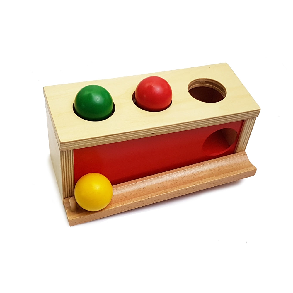 Montessori Object Permanence Ball Push