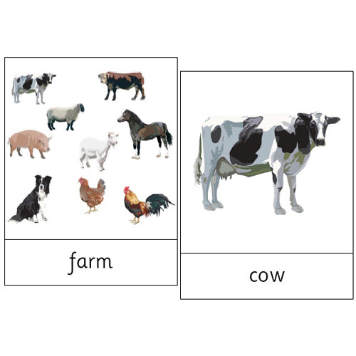 Montessori Farm animals .pdf File