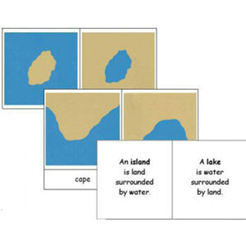 Montessori Landforms Cards .pdf File