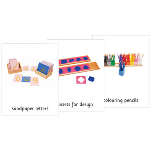 Montessori Language Materials Nomenclature Cards .pdf File