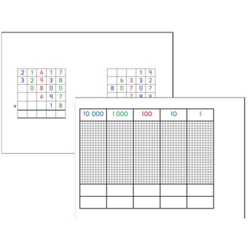 Montessori Exercises for the Stamp Game .pdf files