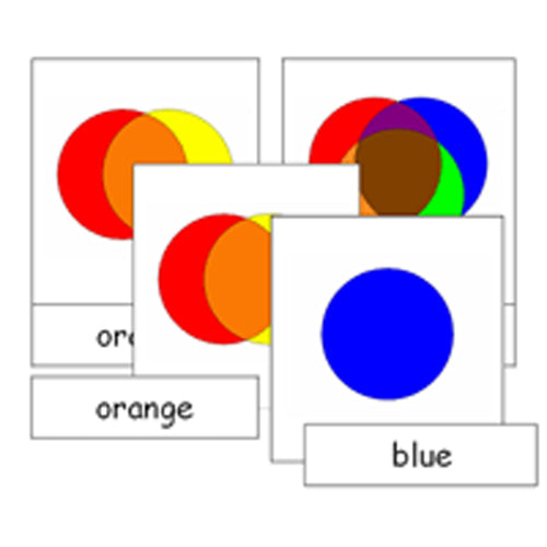 Montessori Colours Cards .pdf File